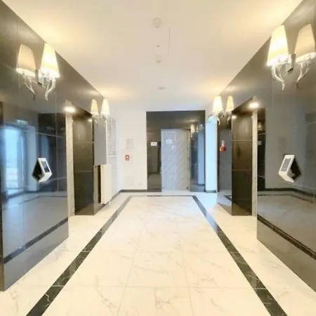 アパート Hanza Tower Bohemia 20 & Jacuzzi & Pool & Sauna *